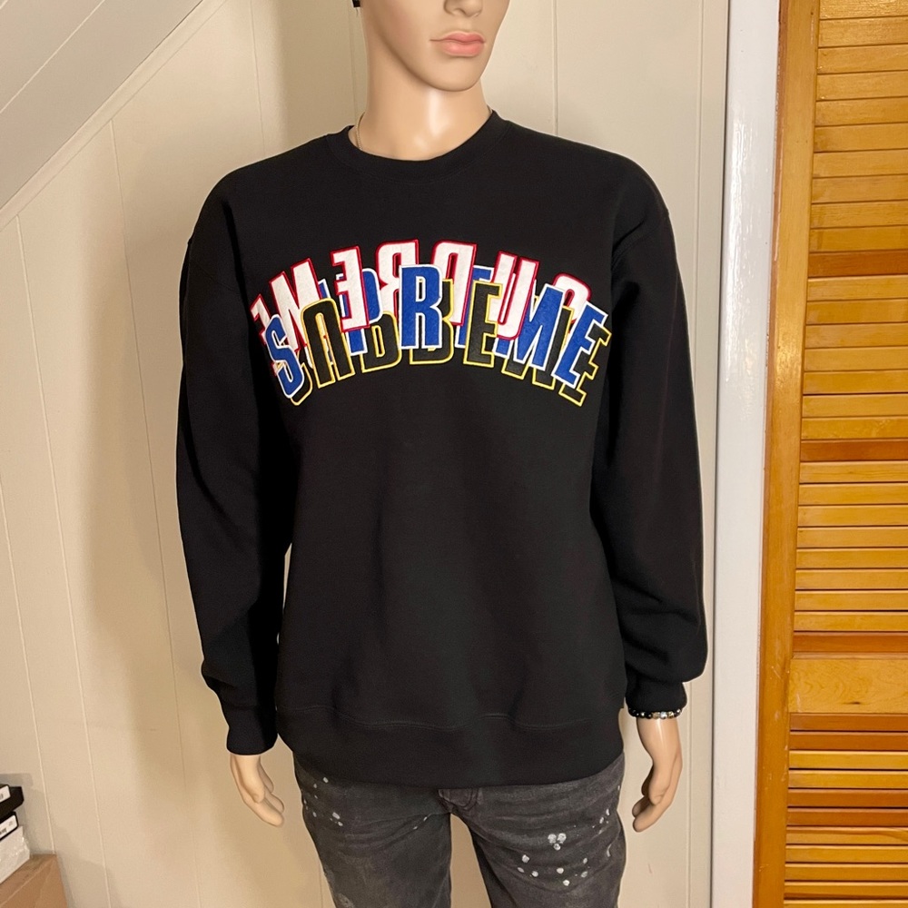 Supreme Stacked Crewneck